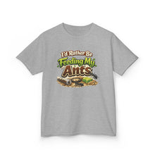 Load image into Gallery viewer, Kids Tee — "Ant Keeper" Graphic Shirt for Young Bug Lovers