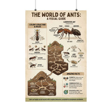 Load image into Gallery viewer, The World of Ants Wall Poster