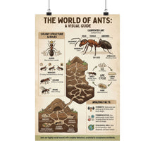Load image into Gallery viewer, The World of Ants Wall Poster