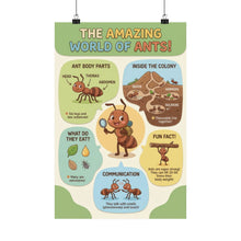 Load image into Gallery viewer, The Amazing World of Ants Wall Poster