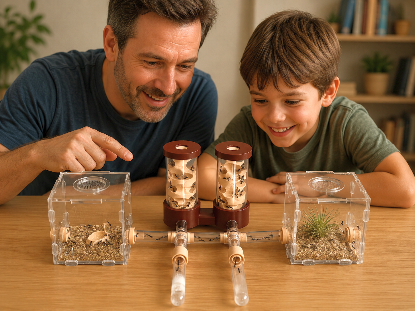 Navna Mini-Ameisennest, Acryl, Ameisennest, Ameisenfarm, Bauernhaus, Geschenke für Kinder Navna Mini-Ameisennest, Acryl, Ameisennest, Ameisenfarm, Bauernhaus, Geschenke für Kinder