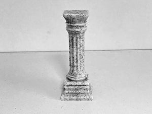 Terrarium Decoration "Pillar II" - Marble colored Terrarium Decor