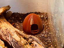 Cargar imagen en el visor de la galería, Dart Frog / Spider Hide - Brown Cave for Frogs, Geckos &amp; Siders