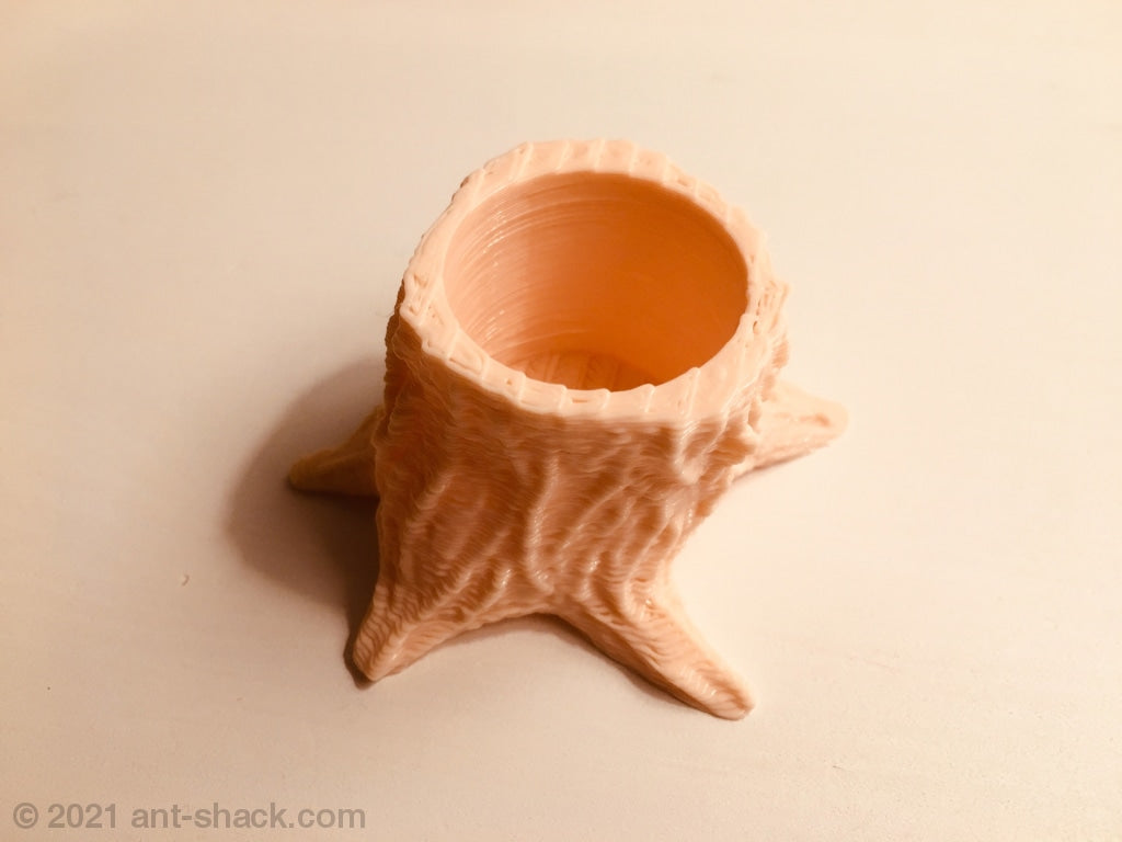 Jelly Cup Holder Stump Feeder